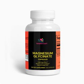 Magnesium Glycinate 90 Capsules (Option: Magnesium Glycinate)