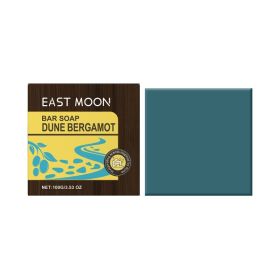 East Moon Dune Bergamot Bath Soap, Fragrance Refreshing Oil Control Hand Soap Cleanser Bath Cleansing Soap (Option: 100g-108g-2.44*2.44*1.06inch)